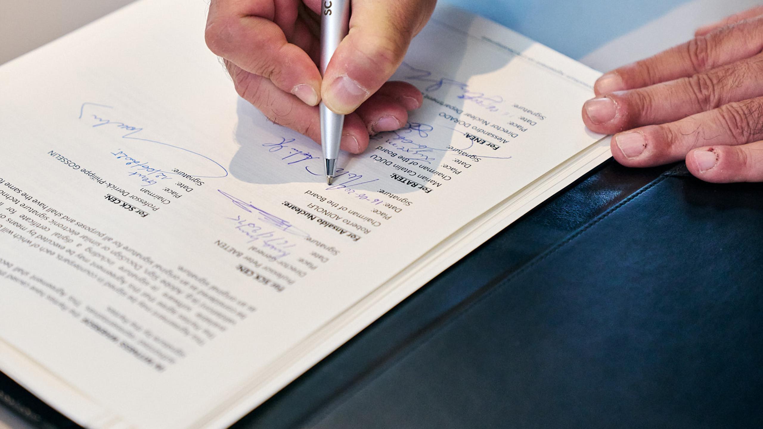 SCK CEN - Ondertekening consortium SMR (2025)