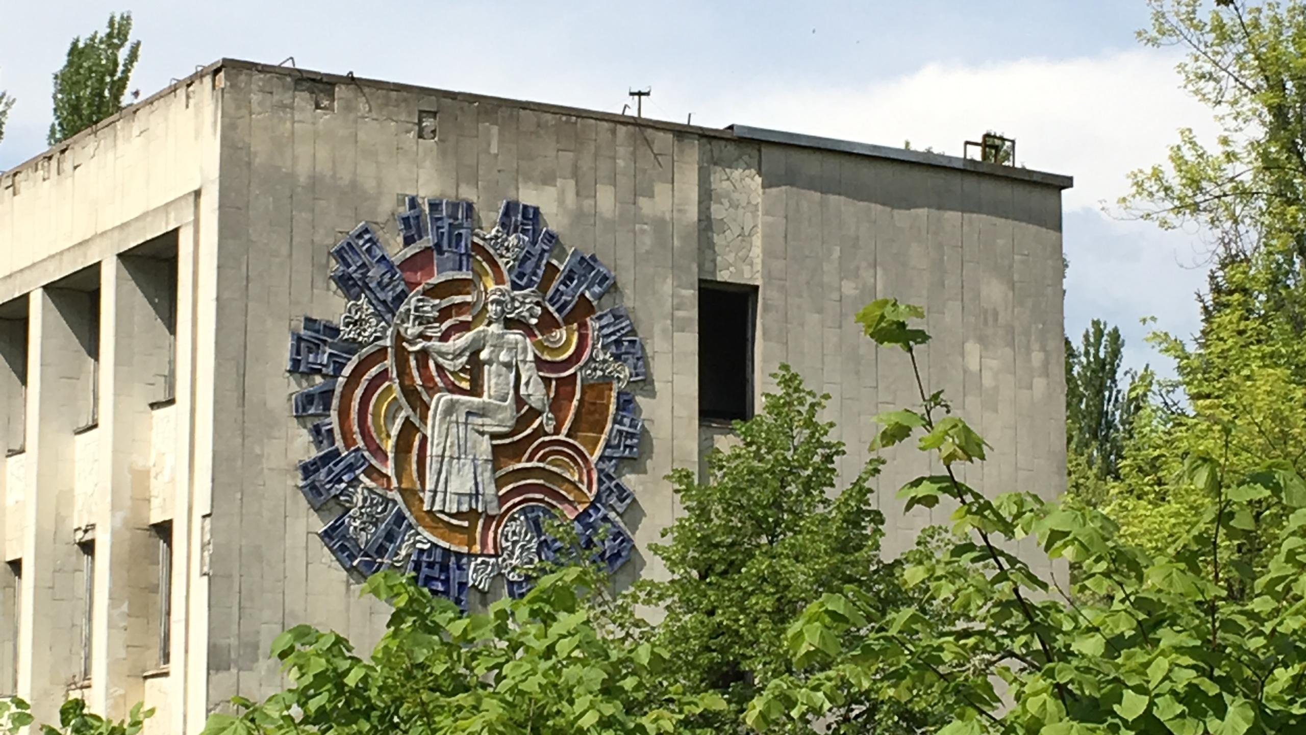 grafiti Tsjernobyl