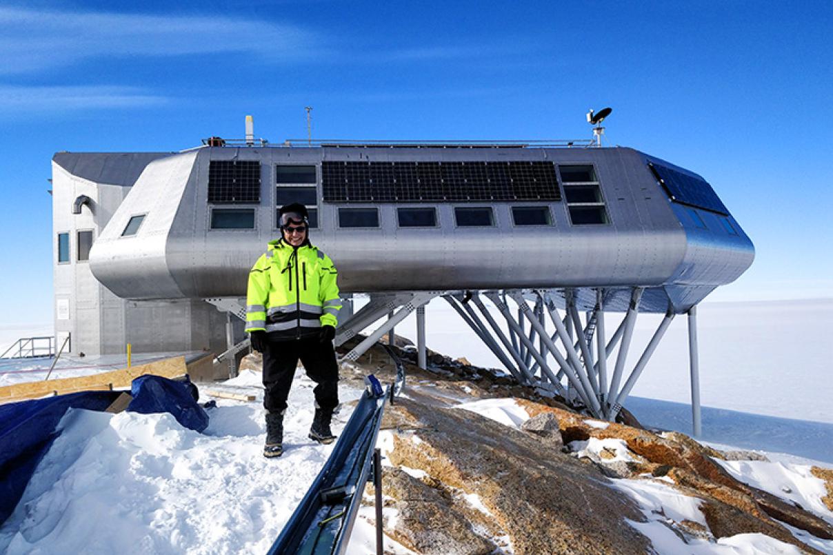 Sarah Baatout Antarctica SCK CEN (2018)