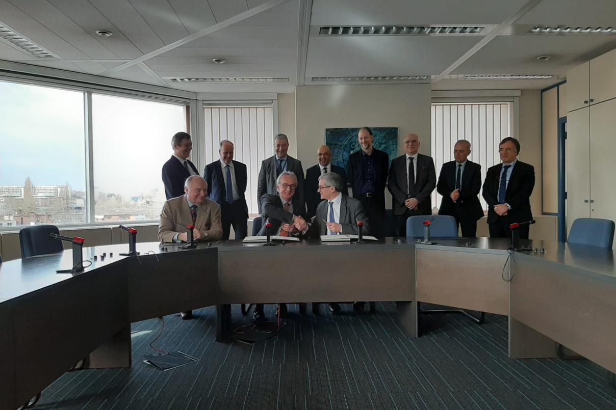 SCK CEN - Ondertekening MoU met EDF (2020)