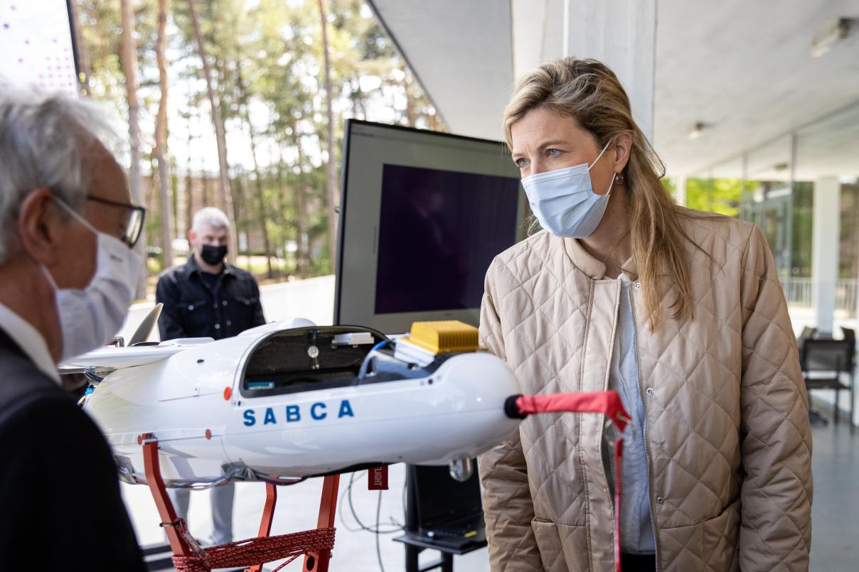 SCK CEN - Drones brengen radioactiviteit beter in kaart (2021)