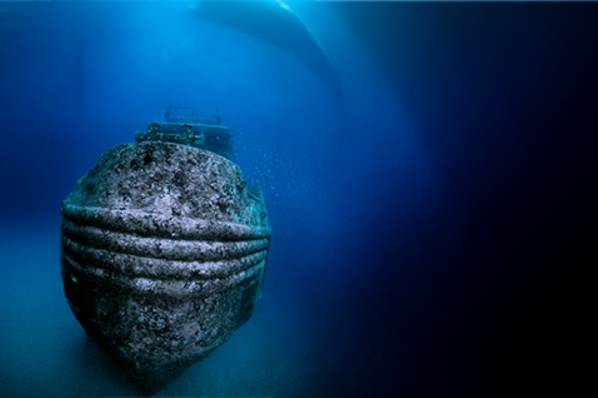 Pexels image of submarine on seabed