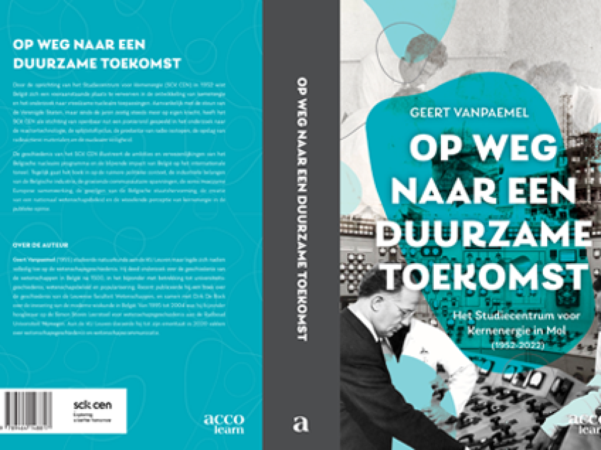 SCK CEN - Boeklancering Op weg naar een duurzame toekomst (2022)