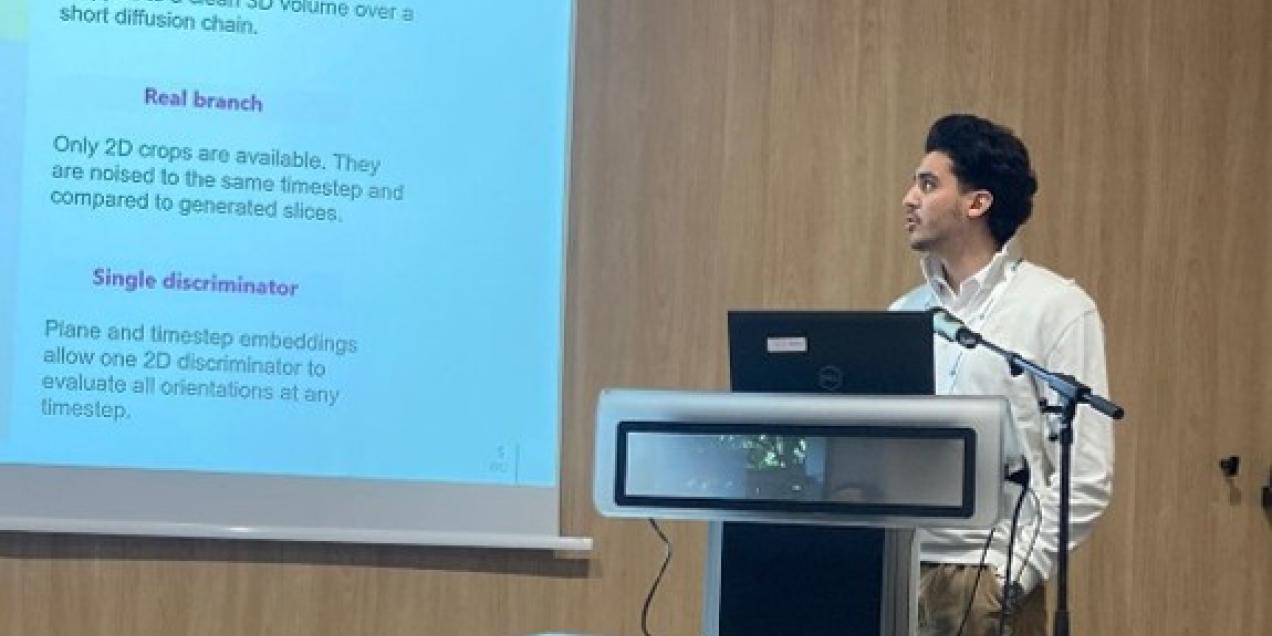 Ali presenting