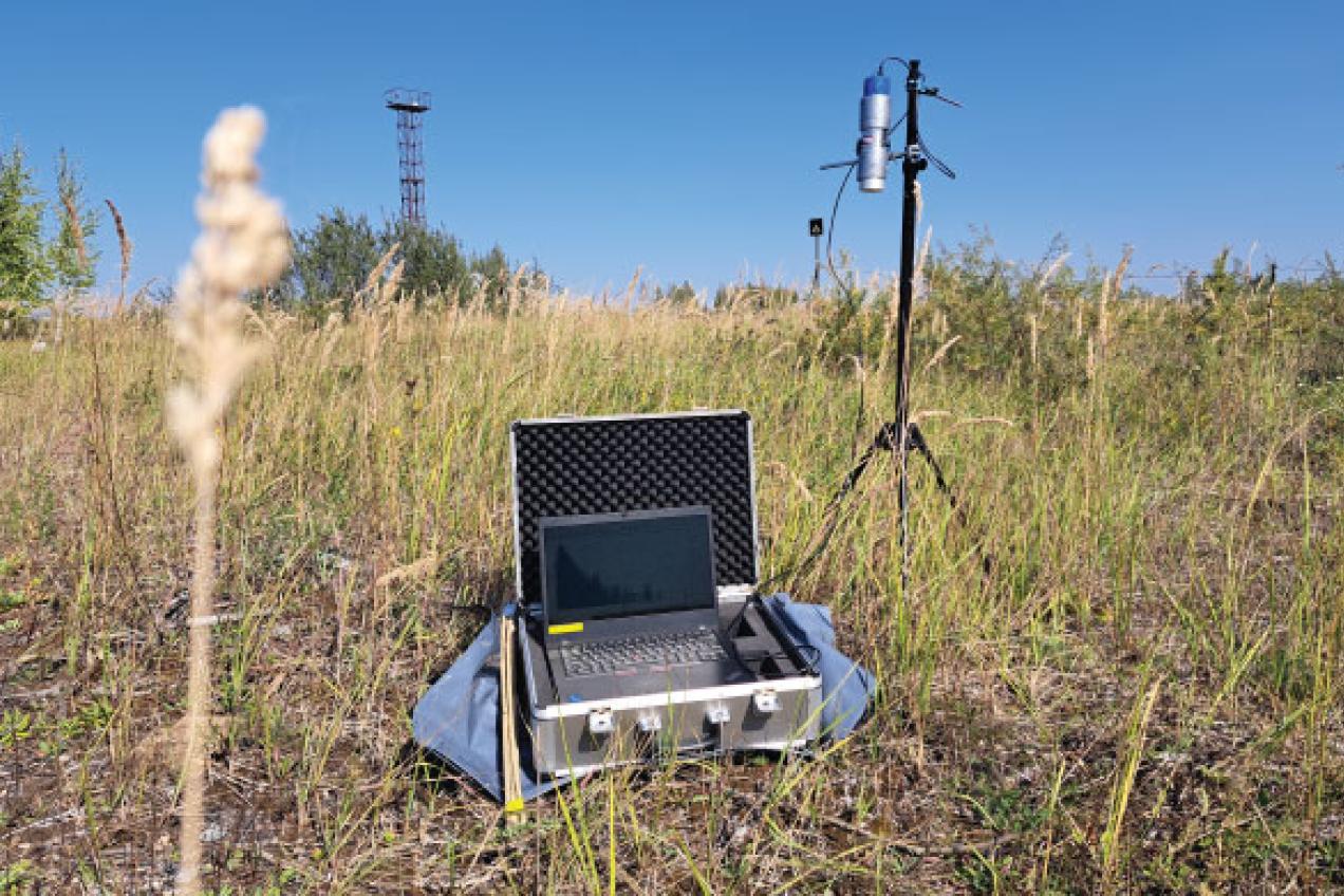 Measuring devices in field